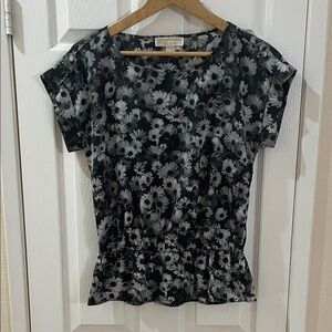Michael Kors Daisy-Printed Blouse (M)